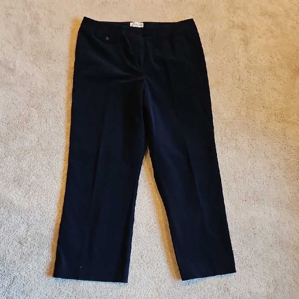 Pendleton Navy Thin Corduroy Wide Leg Pants